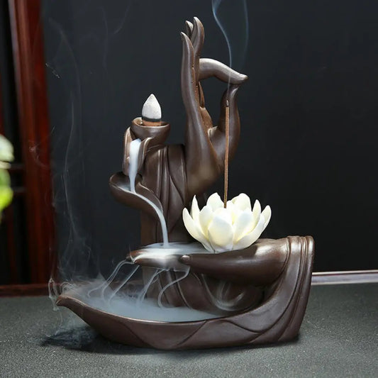 Lotus Backflow Incense Burner